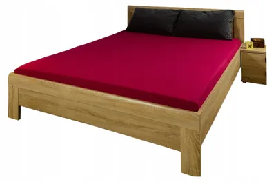 Image de Eurosoft Drap-housse jersey 120x180 cm Bordeau