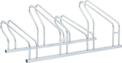 Obrázok produktu pre Stojan na 4 bicykle podlahový voľne stojaci pozinkovaná oceľ
