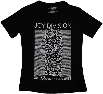 Obrázok produktu pre Joy Division - Tričko "Unknown Pleasures" pre ženy RO10360 (M) (Schwarz)