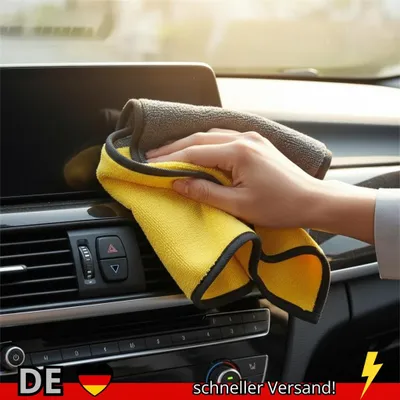 Produktbild von 1 2 6 Pack Auto Reinigungstuch Professionelle Reinigung Wischen Mikrofaser