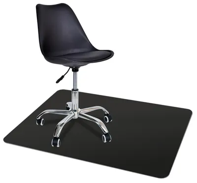 Produktbild von Schutzmatte für unter den Sessel 140x100 cm 0,5 mm schwarz