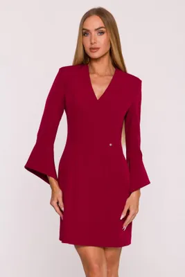 Produktbild von Made of Emotion Minikleid für Frauen Ruhnuensur M876 bordo M