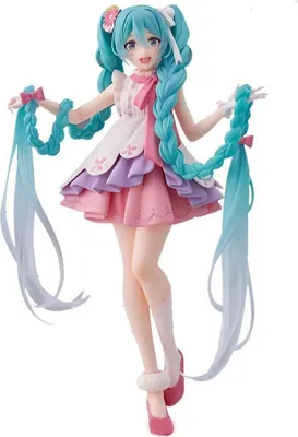 Produktbild von 20cm Projekt DIVA Arcade Rosa Kirsche Hatsune Miku Figur Anime Mädchen Figurine Modell Dekoration Puppen