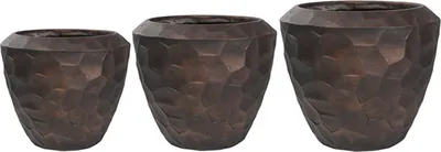 Obrázek produktu pro Ter Steege Obal Cascara - Bronze (Set 3 ks), průměr 111 cm