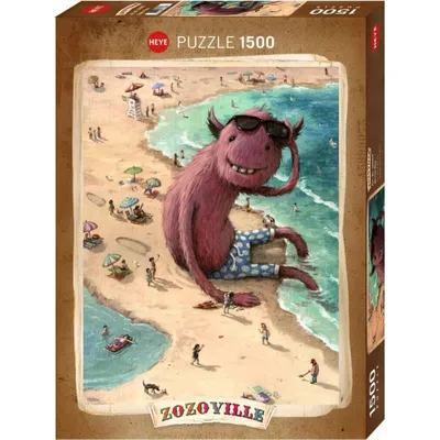 Zdjęcie produktu dla HEYE Puzzle Zozoville: Pokochaj plażę 1500 elementów