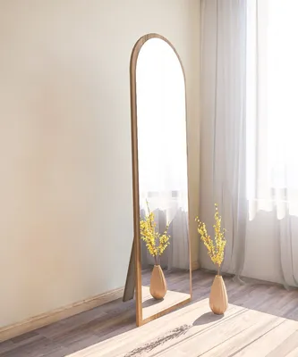 Immagine prodotto di Skye Decor, Emma - Walnut, specchio, noce, 100 % MDF, 50 x 2,2 x 160 cm