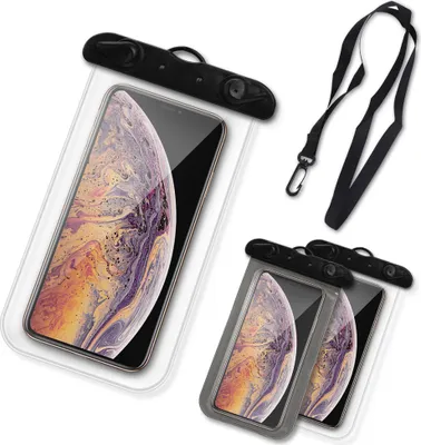 Produktbild von Wasserdichte Schutzhülle für Apple iPhone 14 Pro Max Plus Handy Hülle TascheFarben:Schwarz;Smartphone:Apple iPhone 11
