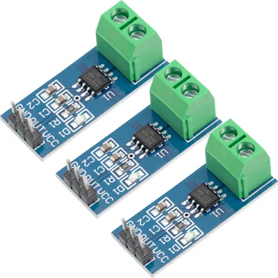 Produktbild von AZ-Delivery Sensoren ACS712 Stromsensor 5A Messbereich Range Modul Current Sensor kompatibel mit Arduino, 3x Stromsensor
