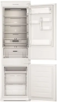 Zdjęcie produktu dla Whirlpool Lodówko-zamrażarka do zabudowy - WHC18 T132, 250 l, No Frost (lodówka), N-ST, 7 kg/24h, E, Komora Fresh zone