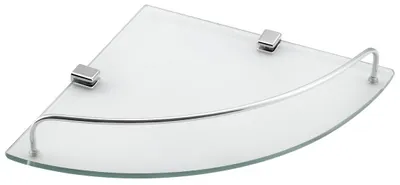 Produktbild von Aqualine RUMBA Glasablage 250x42x250mm, Klarglas