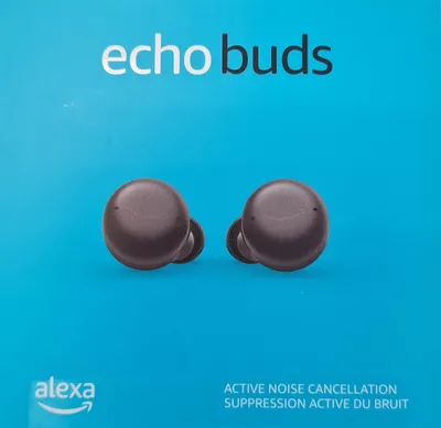 Obrázok produktu pre Amazon Echo Buds 2. Gen. Kabellose Ohrhörer, aktive Geräuschunterdrückung, Alexa - Schwarz