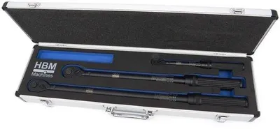 Produktbild von Professionelles Drehmomentschlüssel-Set mit Drehmomentbereich von 5–330 Nm, inklusive Kalibrierzertifikat