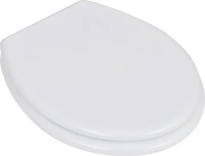 Immagine prodotto di Sedile WC in MDF con Coperchio Design Semplice Bianco