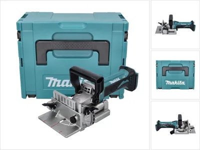 Produktbild von Makita DPJ 180 ZJ Akku Nutfräse 18 V 100 mm + Makpac - ohne Akku, ohne Ladegerät