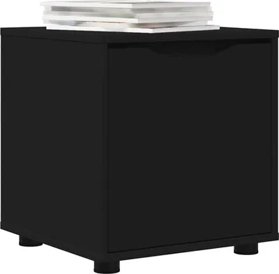 Obrázek produktu pro vidaXL Koupelnová skříňka černá 40,5 x 40 x 44 cm materiál na bázi dřeva