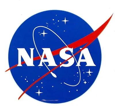 Produktbild von Nasa-Emblem-Text zum Aufbügeln, klein