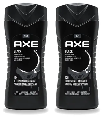Productafbeelding van 2 x Axe Douchegel Cederhout & Peer – 250 ml - Voordeelverpakking - 2 stuks