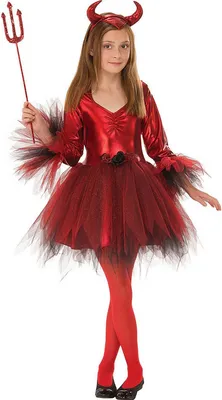 Image de Bristol Novelty - Costume Halloween - Filles BN4430 (128) (Rouge)