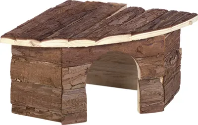 Produktbild von Nobby WOODLAND Nager-Holzhaus "Patty" 32 x 13 x 21 cm