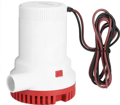 Obrázek produktu pro 2000GPH elektrické kalové čerpadlo loď vypouštění vody námořní zapalování chráněné 12V