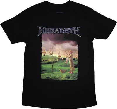 Produktbild von Megadeth - "Youthanasia" T-Shirt für Herren/Damen Uni RO10878 (XL) (Schwarz)