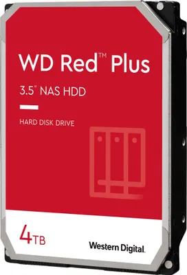 Obrázek produktu pro Western Digital Red Plus WD40EFPX vnitřní pevný disk 3,5" 4000 GB Serial ATA III