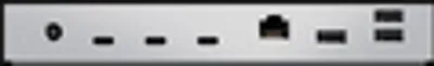 Produktbild von Razer Thunderbolt 4 Dock - Schwarz - SD - 8K Ultra HD - 3.5mm - RJ-45 - USB 3.2 Gen 2 (3.1 Gen 2) Type-A - USB 3.2 Gen 2 (3.1 Gen 2) Type-C - Aluminium - 135 W