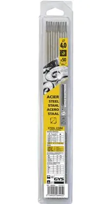 Image de Blister de 50 électrodes rutiles acier Ø4 GYS - 084452