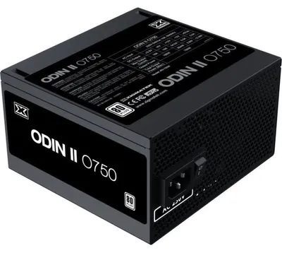 Image de Alimentation PC - XIGMATEK - Odin II O750 - 750 W - 80 Plus - Non modulaire - Ventilateur 120 mm - Noire