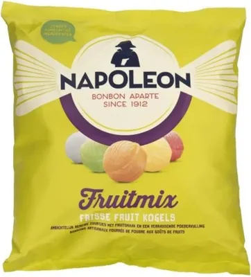 Obrázok produktu pre Napoleon - Candy Napoleon Fruit Mix - Vrecko 1 kg | Vrecko A 1000 gramov | 5 kusov