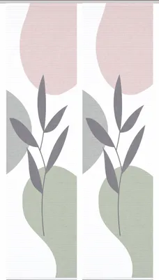 Produktbild von 84074 FRONDA Schiebegardine, recyceltem Polyester 245x60 cm