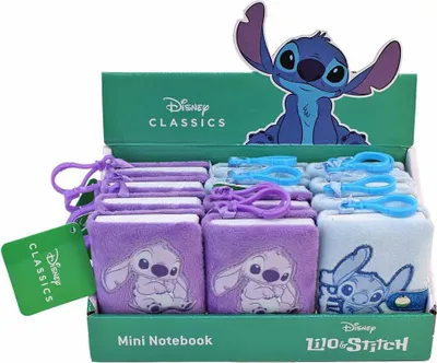 Obrázek produktu pro Vitrína s 12 mini zápisníky Lilo a Stitch