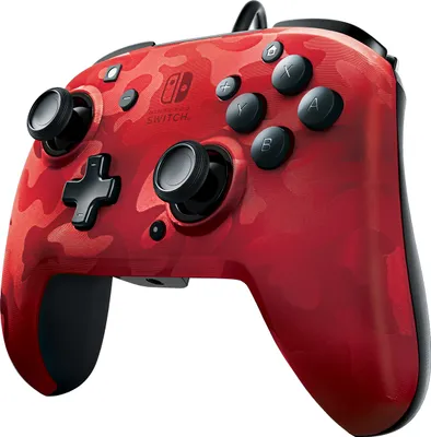 Zdjęcie produktu dla PDP-PerformanceDesignedProduct 500-134-EU-CM04 PDP Controller Faceoff Deluxe+Audio Camo Rot Switch