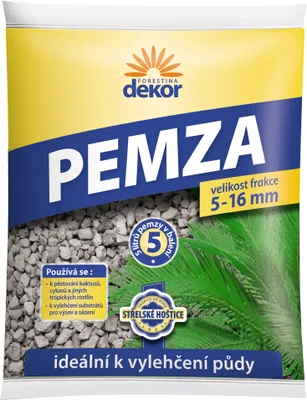 Produktbild von Bimsstein Pflanzsubstrat gemahlen, 5 l, Korngröße 5-16 mm, zur Bodenauflockerung für Kakteen