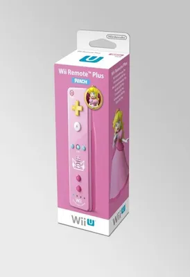 Produktbild von Original Nintendo Wii Controller Fernbedienung / Remote Plus Peach - Pink in