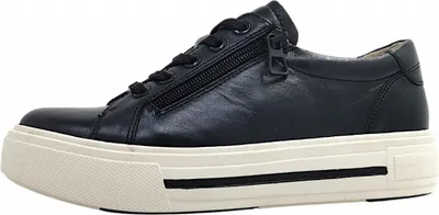 Immagine prodotto di Caprice: Scarpe sportive da ginnastica, modello stringato, colore nero, ideali per il tempo libero