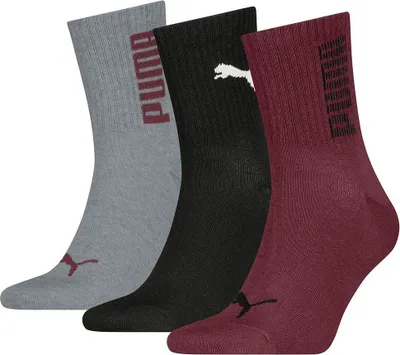 Produktbild von Puma 701233660 Kurze Socken 3 Paare Mehrfarbig EU 39-42 Herren,Damen Mehrfarbig EU 39-42