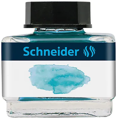 Image de Pot d'encre Pastel Schneider, 15ml , Couleur:Bermuda Blue