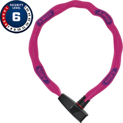 Zdjęcie produktu dla Abus Catena 6806K/85 Neon Pink Zamek-Łańcuch