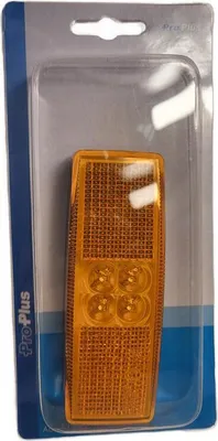 Produktbild von Seitenmarkierungsleuchte 12/24V orange 110x40mm LED im Blister