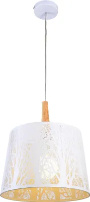 Image de Suspension Maytoni en métal blanc, 1 ampoule E27, dimmable jusqu'à 60 W