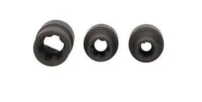 Produktbild von KS Tools 911.0895, Steckschlüssel-Satz, 1/2", 3 Kopf/Köpfe, Chrom-Vanadium-Stahl, 190 g