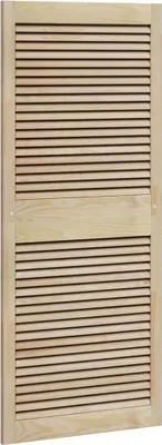 Obrázok produktu pre vidaXL Dvierka na skriňu, prírodná farba, 140,5 x 2,1 x 59,5 cm, masívne borovicové drevo