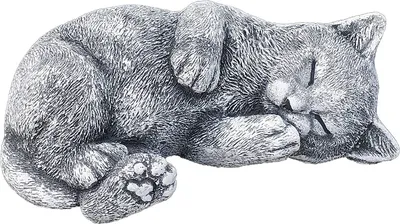Produktbild von stoneandstyle Steinfigur Katze Minka frostfest Steinguss