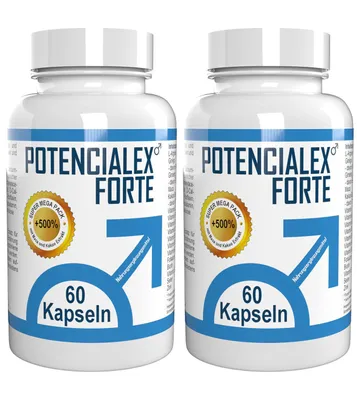 Produktbild von Potencialex Forte - 120 Kapseln (2x60 Kapseln), 2er Pack