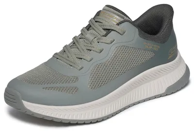 Produktbild von Skechers Bobs Squad 4 Staple Look Slip-On Grün OLMT Größe EU 41
