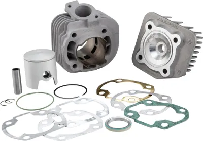 Zdjęcie produktu dla Zestaw cylindrów Malossi MHR 70 cm3 kompatybilny z Minarelli leżącym AC (trzpień tłoka 12 mm) (krótki gwint)