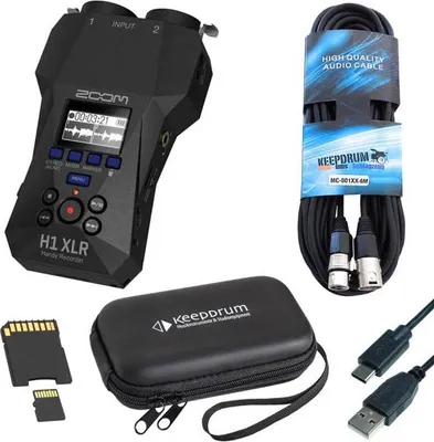 Produktbild von Zoom Audio-Recorder H1 XLR mit Zubehör-Set