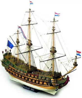 Produktbild von MAMOLI Friesland 1663 1:75 Bausatz