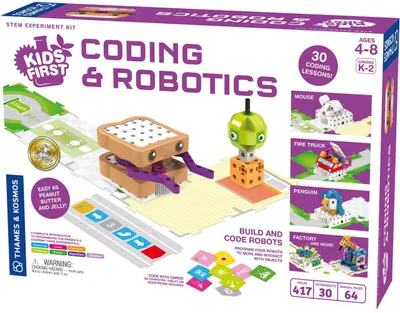 Produktbild von STEM-Set „Erste Schritte“ – Grundlagen des Programmierens und der Robotik, Thames & Kosmos